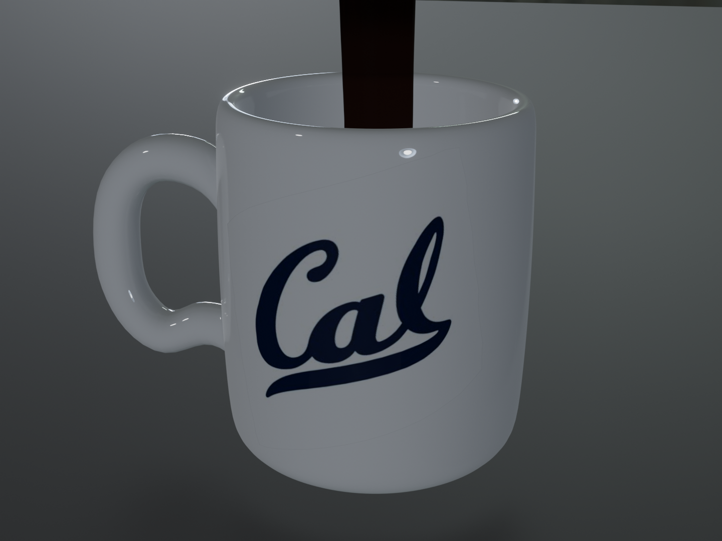 Coffee cup Cal model
